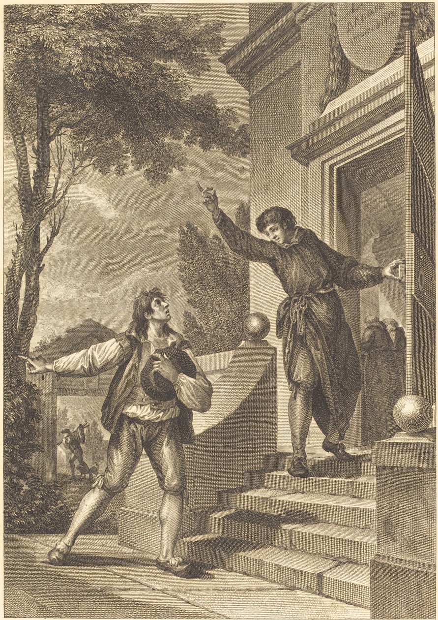 Alex chory autorstwa French 18th Century