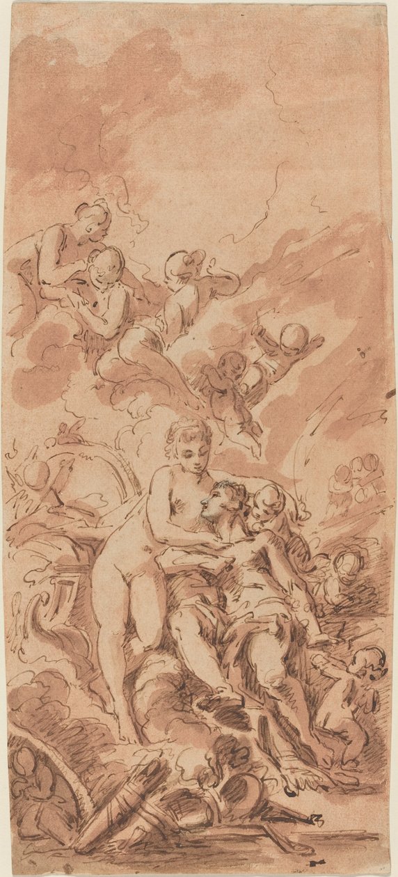 Wenus w kuźni Vulcan autorstwa French 18th Century