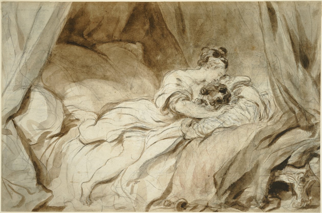 Bezużyteczny opór autorstwa Jean Honore Fragonard