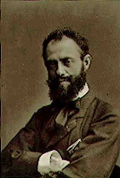 Adolphe Belot (1829-90), z „Galerie Contemporaine”, ok. 1874-78 (zdjęcie czarno-białe) autorstwa French Photographer