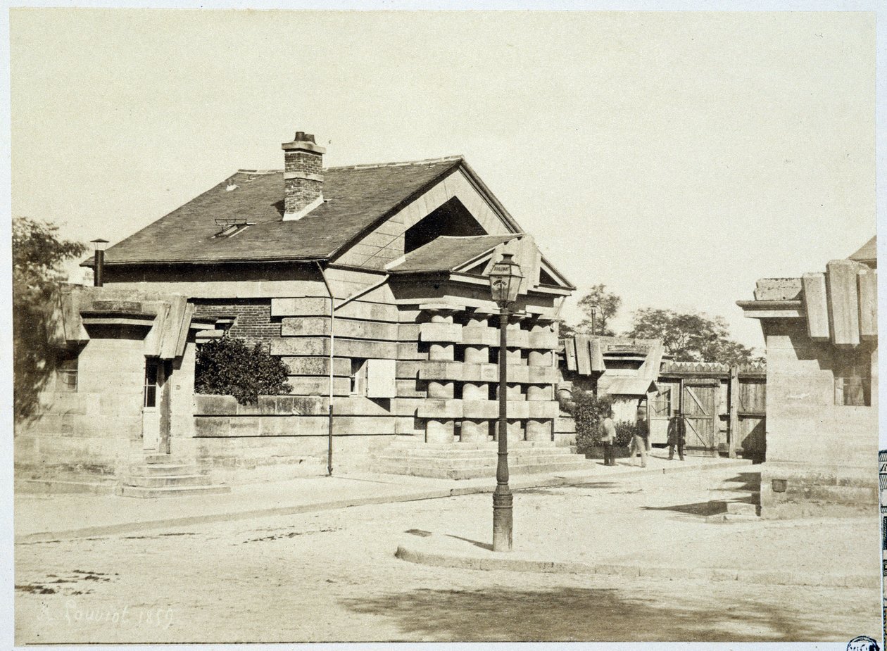Barrière des fourneaux Vaugirard na zdjęciach „”les barriers de Paris”” autorstwa Gouviot autorstwa French Photographer