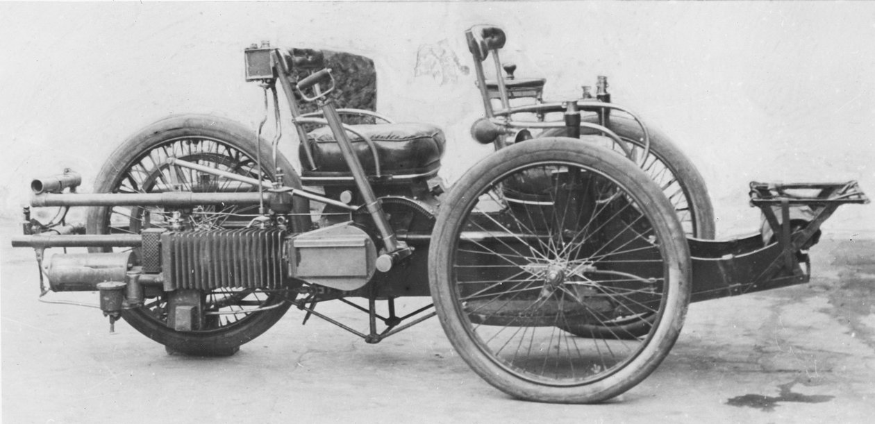 Wózek Bollées, 1897 autorstwa French Photographer