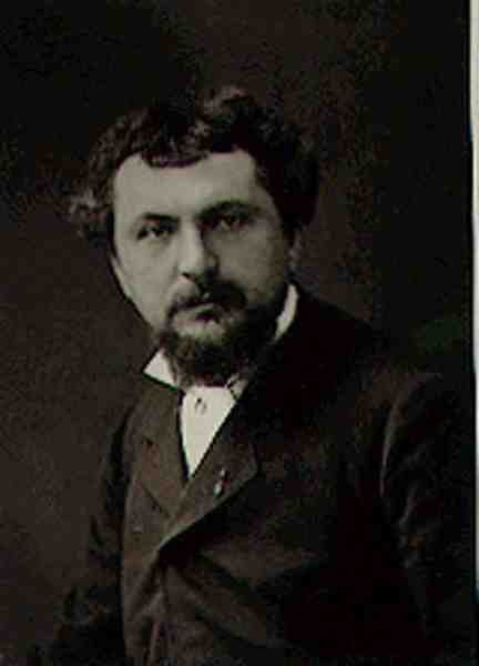 Ernest Ange Duez (1843-96), z „Galerie Contemporaine”, ok. 1874-78 (zdjęcie czarno-białe) autorstwa French Photographer