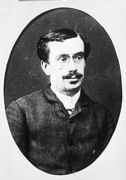 Fernand Pelloutier (1867-1901) w wieku 20 autorstwa French Photographer