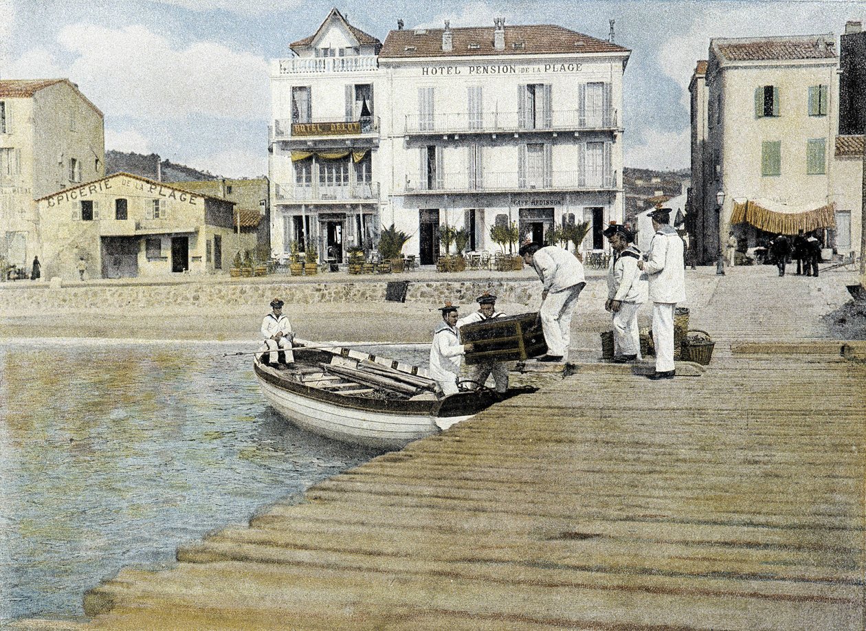 Marynarka wojenna francuska, koniec XIX w.: bagaże koncesjonariuszy - Biblia. des Arts deco. autorstwa French Photographer