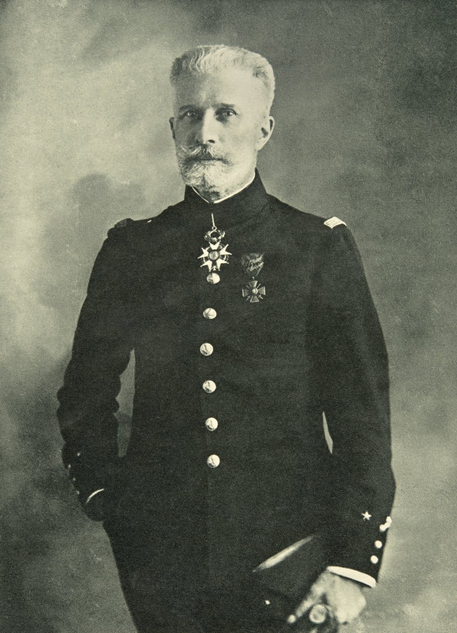 Generał Charles Alexis Vandenberg (1858-1942), XX w. (foto) autorstwa French Photographer