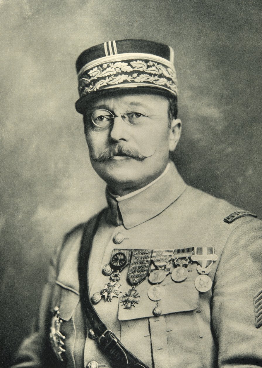 Generał Jean Marie Degoutte (1866-1938), XX w. (foto) autorstwa French Photographer