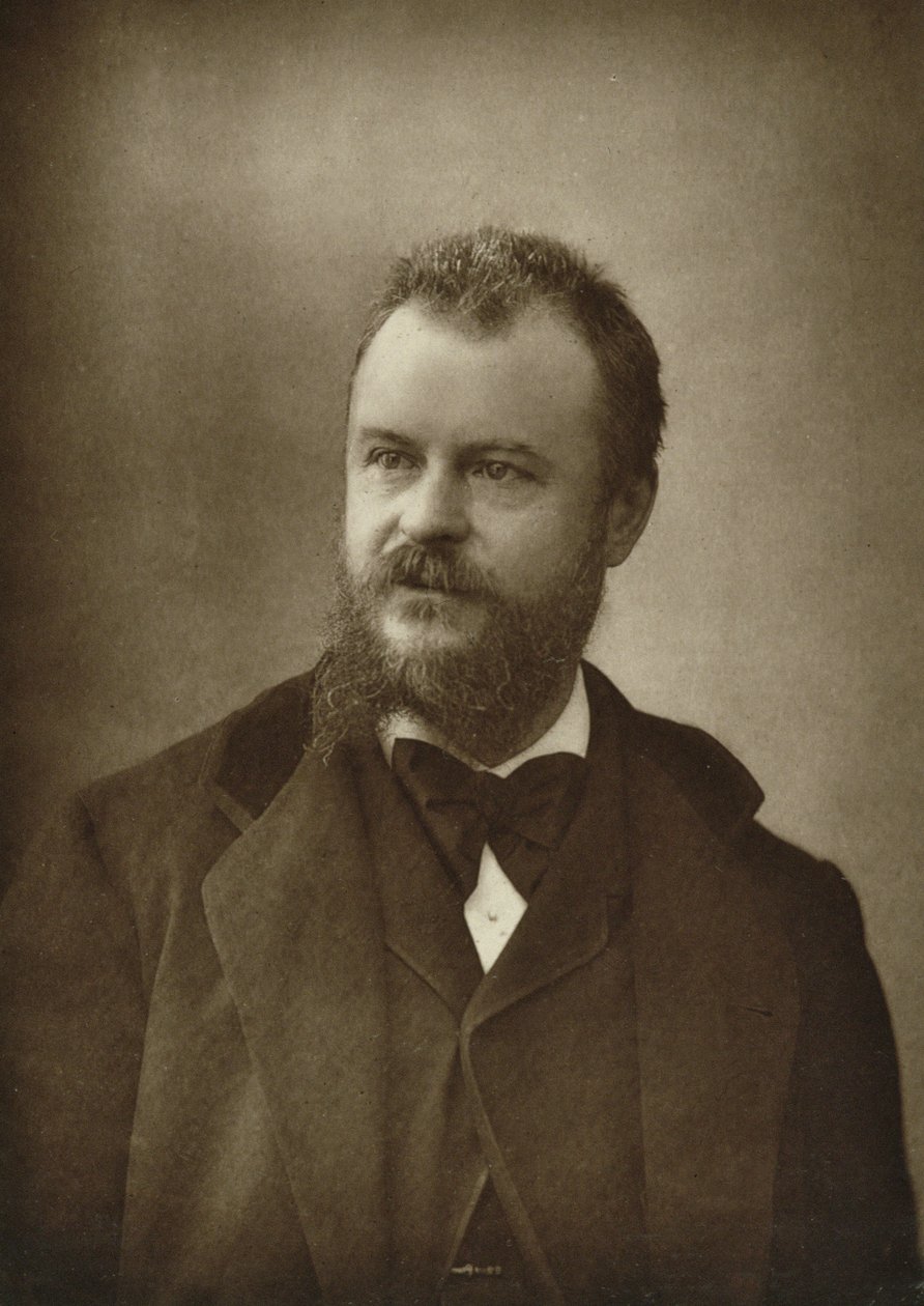 Hector Leroux (1829-1900), z Galerie Contemporaine, ok. 1874-78 autorstwa French Photographer