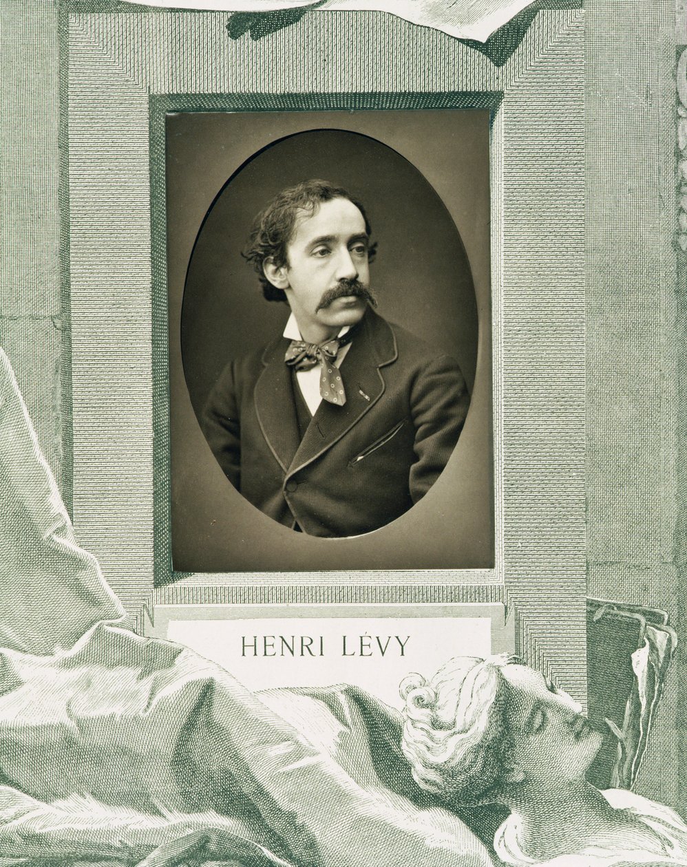 Henri Levy (1840-1904), z Galerie Contemporaine, ok. 1874-78 autorstwa French Photographer