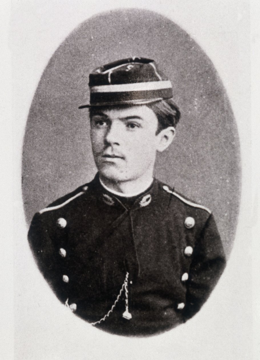 Henri Poincaré, student Ecole Polytechnique - Biblia. z Politechniki Ecole autorstwa French Photographer