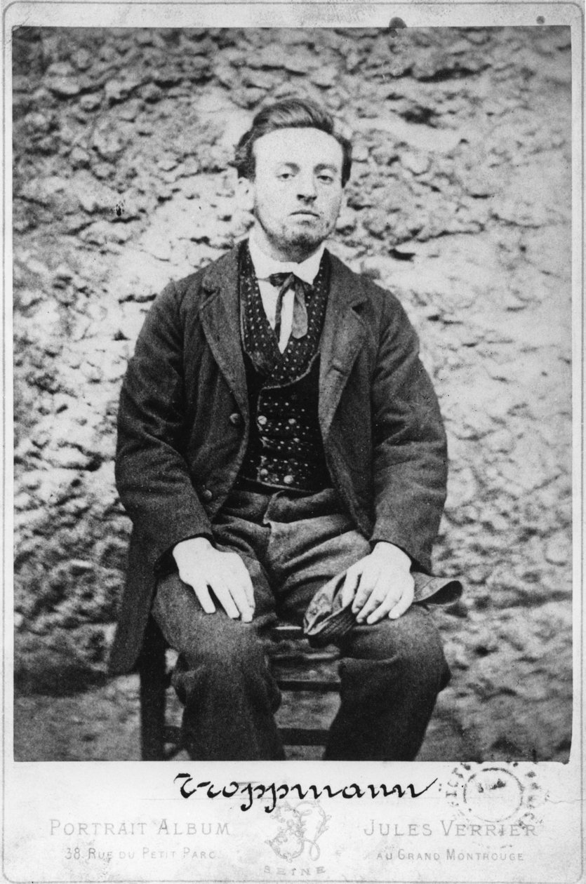 Jean-Baptiste Troppmann, 1869 autorstwa French Photographer