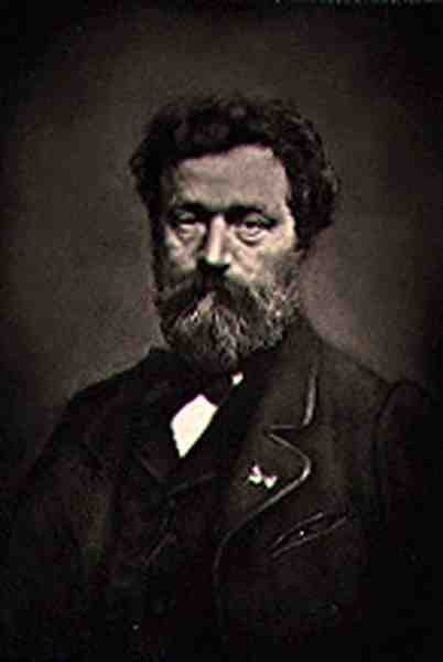 Jean Louis Hamon (1821-74), z „Galerie Contemporaine”, ok. 1874-78 (zdjęcie czarno-białe) autorstwa French Photographer