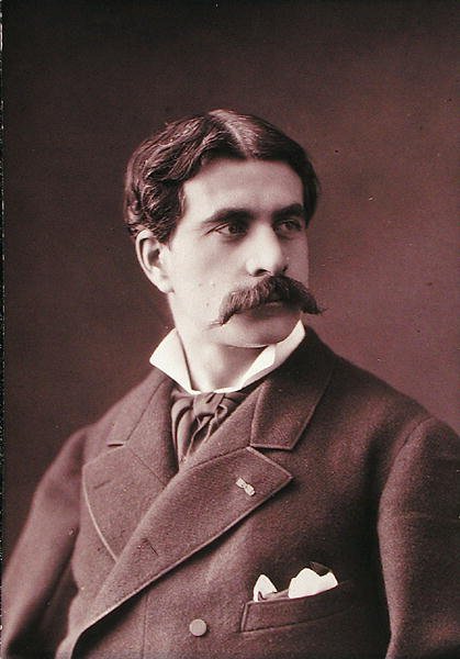 Jules Jean Antoine Lecomte du Nouy (1842-1923), z „Galerie Contemporaine”, ok. 1874–78 (zdjęcie czarno-białe) autorstwa French Photographer