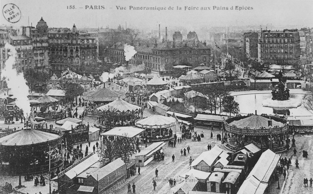 Targi Tronowe, Place de la Nation, Paryż autorstwa French Photographer