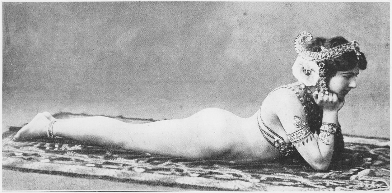 Mata Hari, ok.1905 autorstwa French Photographer