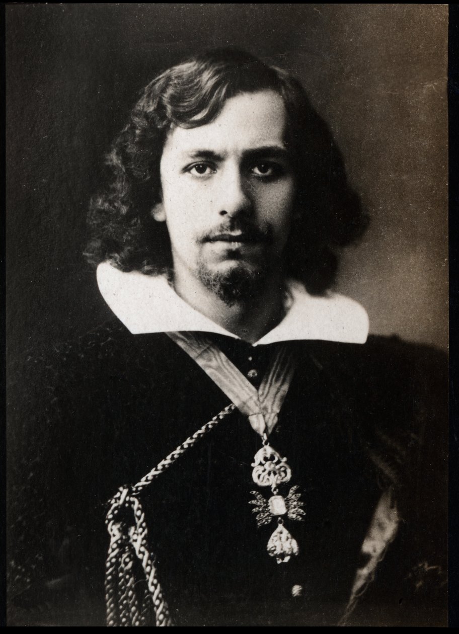 Portret Alberta Lamberta Filsa (1865-1941), francuskiego aktora. autorstwa French Photographer