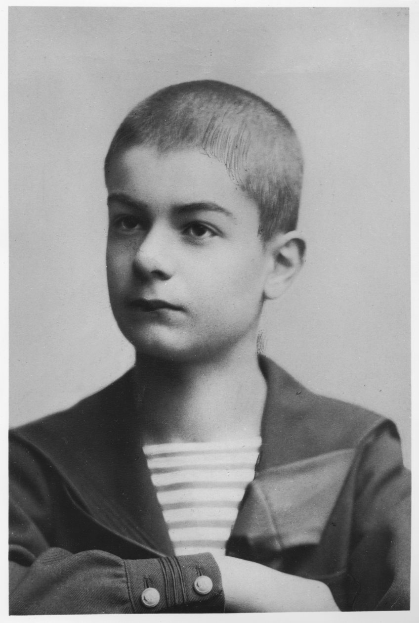Portret Aleksandra Obrenovica, króla Serbii, 1889 autorstwa French Photographer