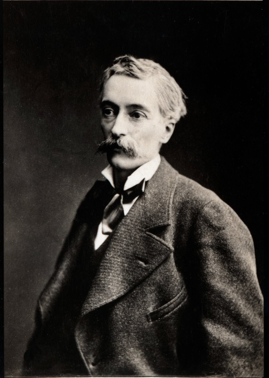Portret Edouarda Lockroya (1838-1913), francuskiego polityka. autorstwa French Photographer