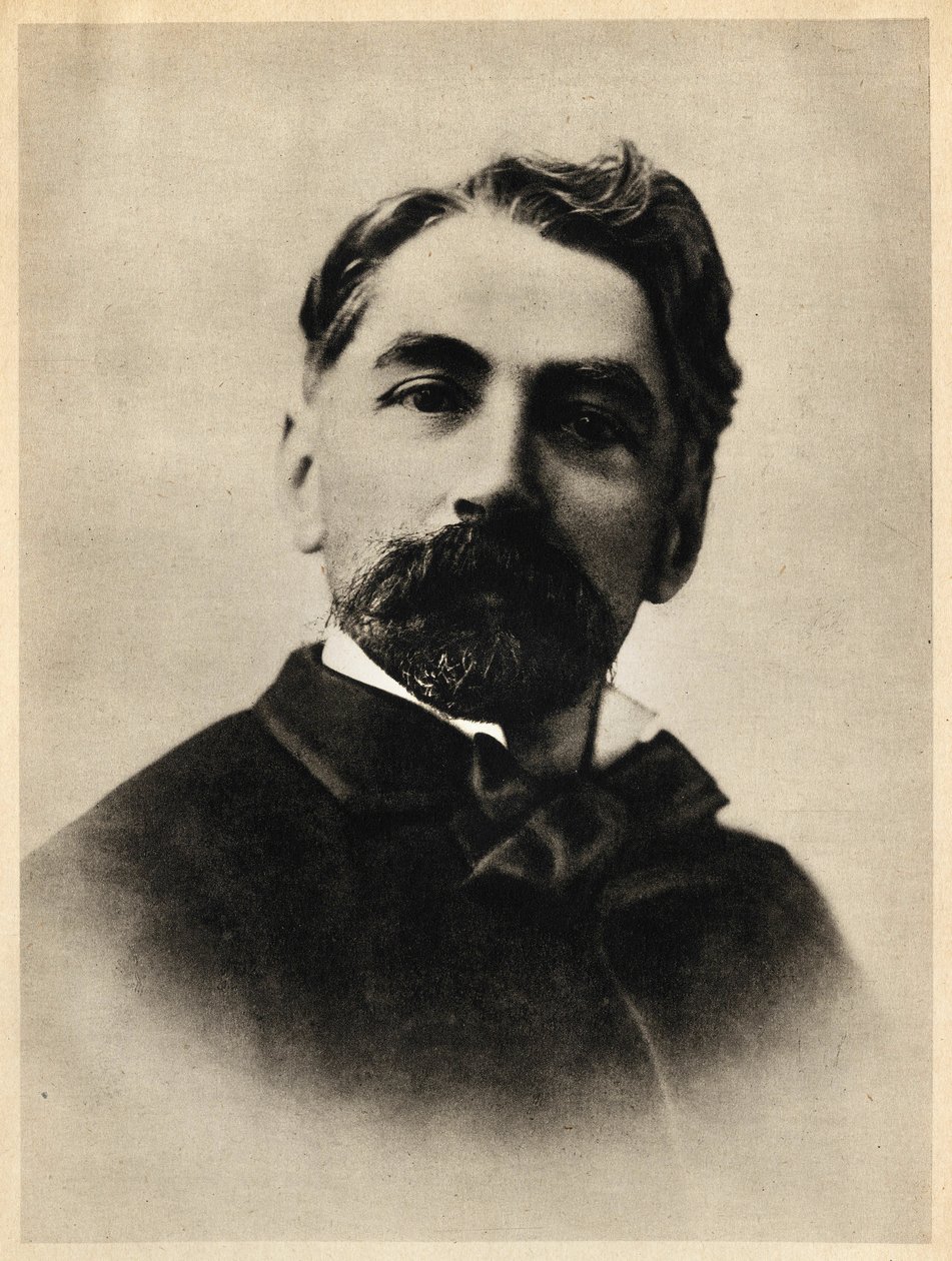 Portret Etienne Mallarme w 1869, dit Stephane Mallarme autorstwa French Photographer