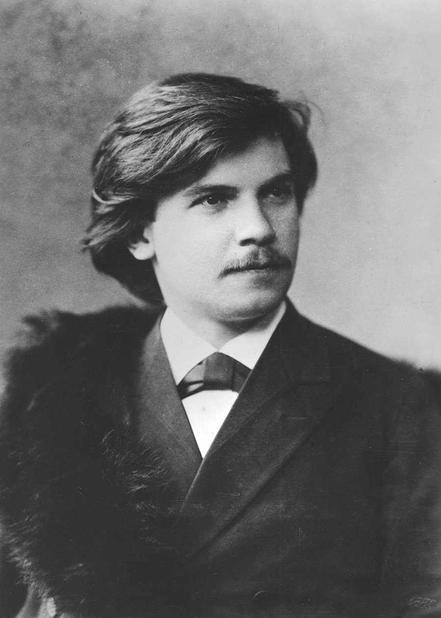 Portret Eugeniusza dAlbert autorstwa French Photographer