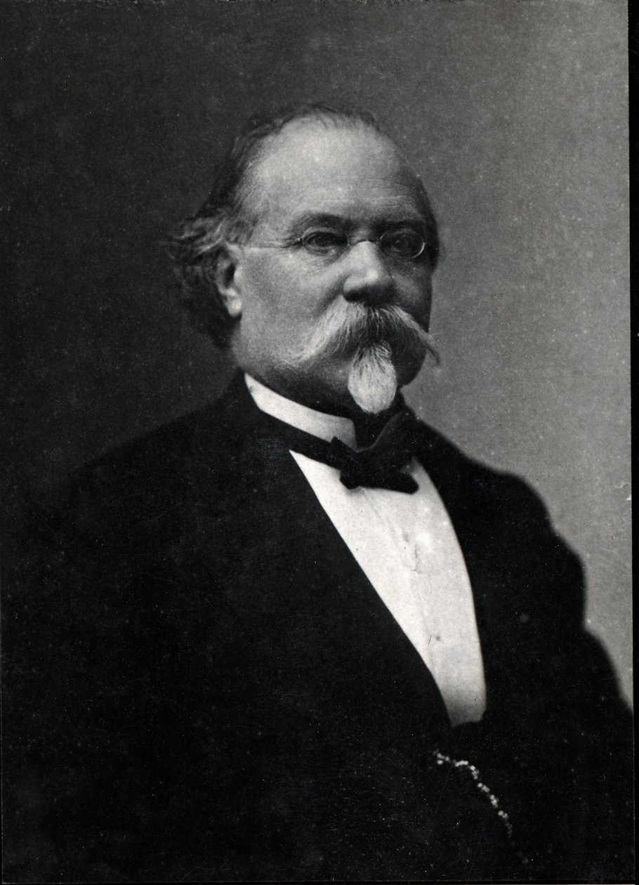 Portret Louisa Josepha Troosta (1825-1911), francuskiego chemika. autorstwa French Photographer