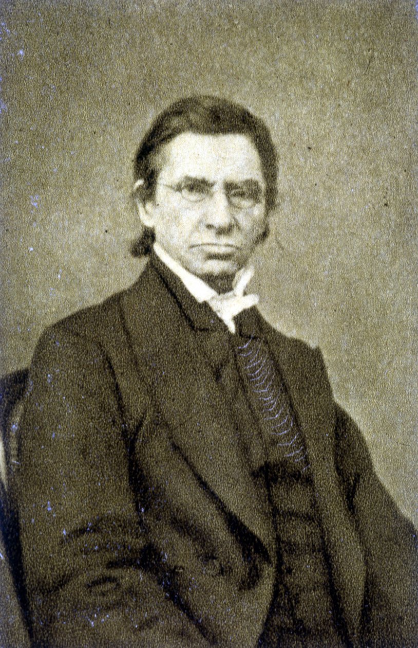 Portret Maksymiliana Emile Littré (1801 - 1881) w 1869 autorstwa French Photographer