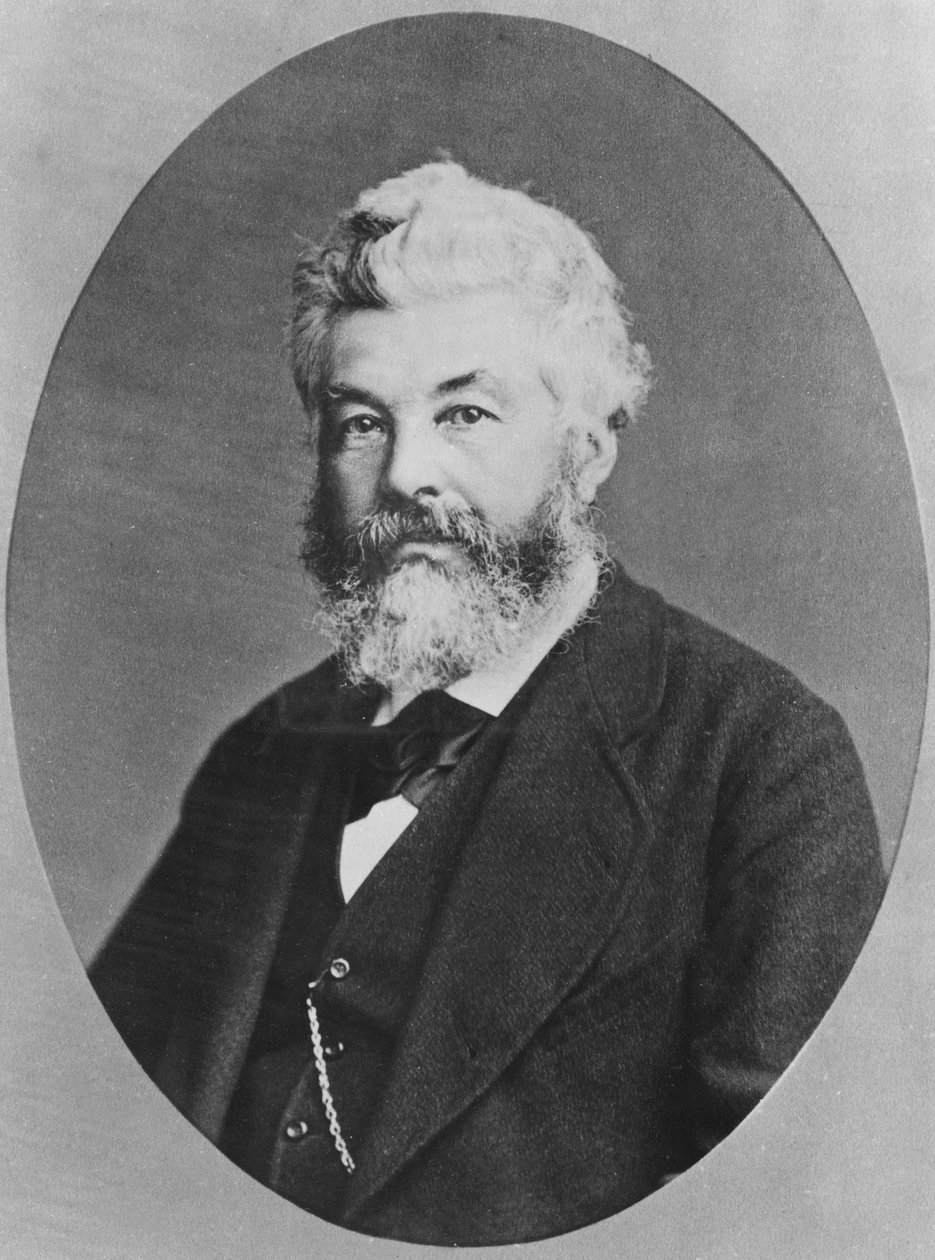 Portret Mikołaja Augusta Pomel autorstwa French Photographer