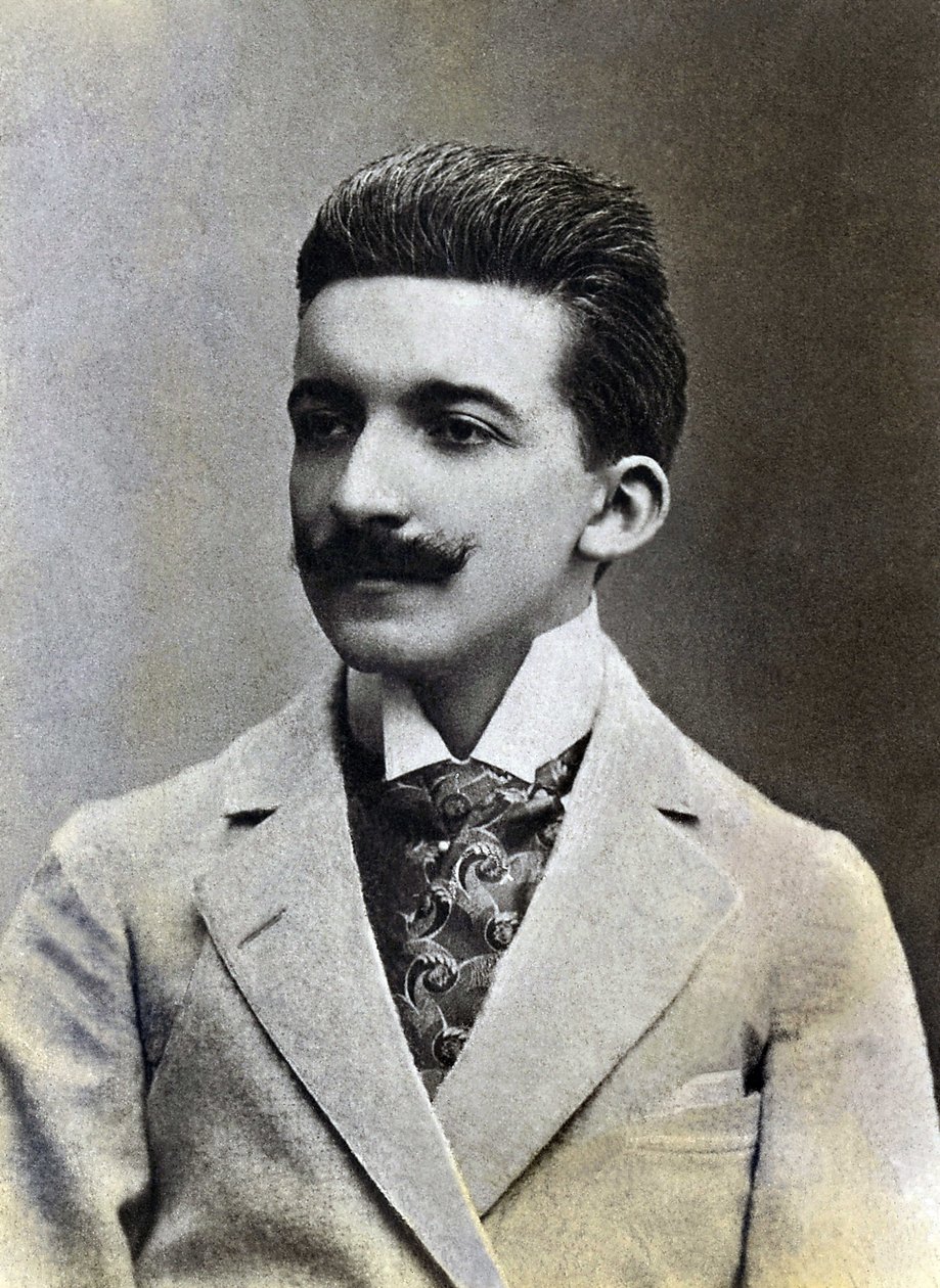 Portret Pierre Louisa dit Louys (1870-1925), francuskiego pisarza. autorstwa French Photographer