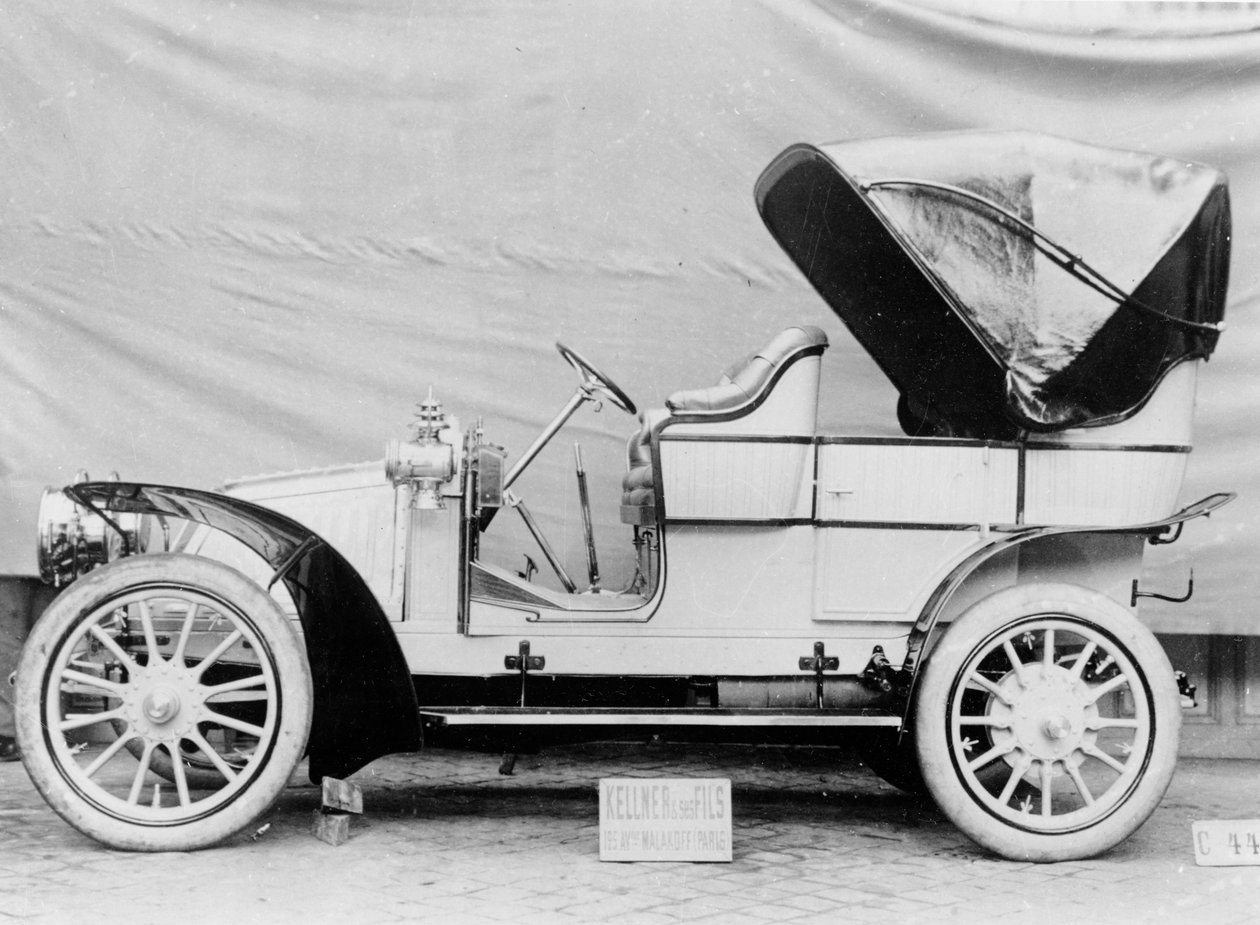 Samochód Renault Kellner, 1903 autorstwa French Photographer