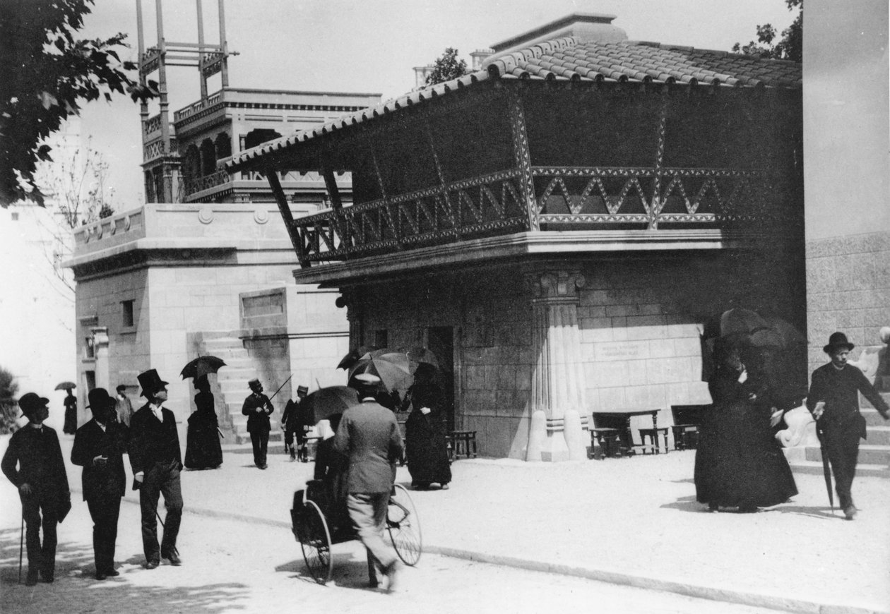 Wystawa Powszechna, Paryż, 1889 autorstwa French Photographer
