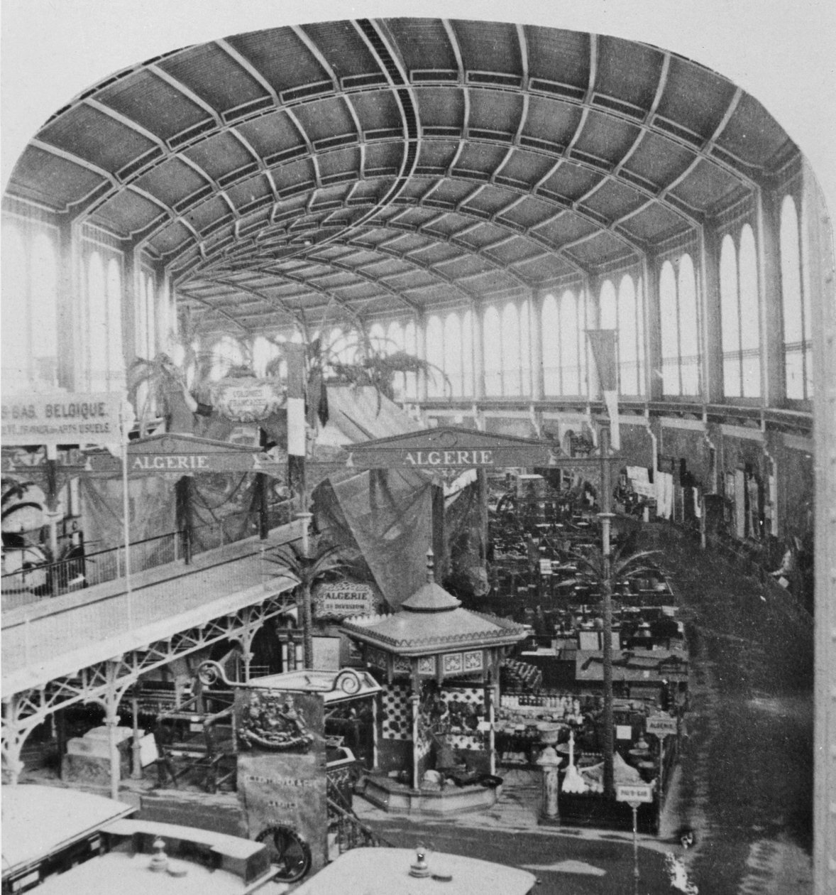 Galeria Okrągła na Wystawie Uniwersalnej z 1867 r. autorstwa French Photographer