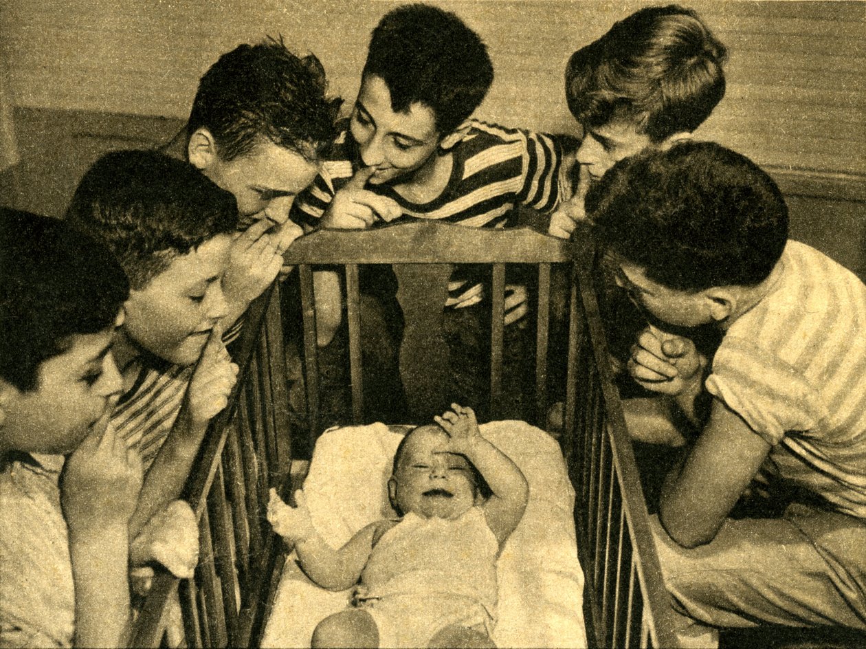 „Un”” tygodnika „Bonjour Dimanche - pour la famille” reż. Jean Nohain, 22 lutego 1948 autorstwa French Photographer