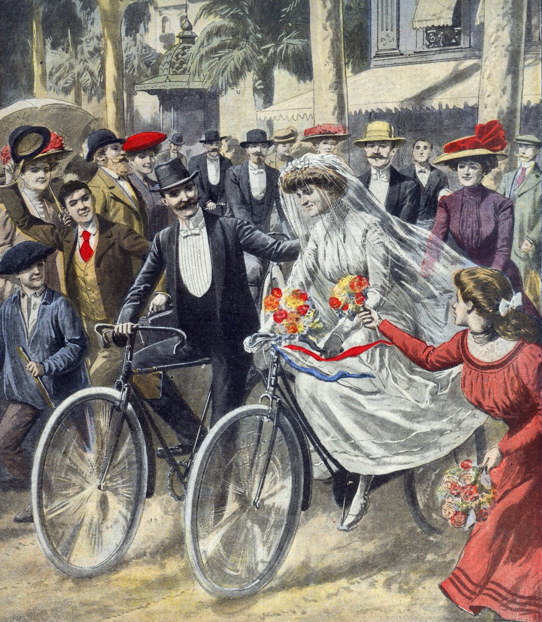 Ślub rowerowy autorstwa French School