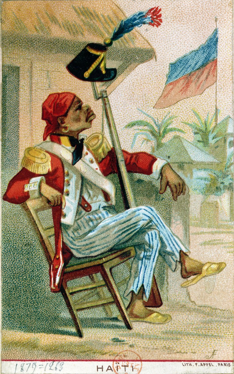 Żołnierz haitański, 1879 autorstwa French School