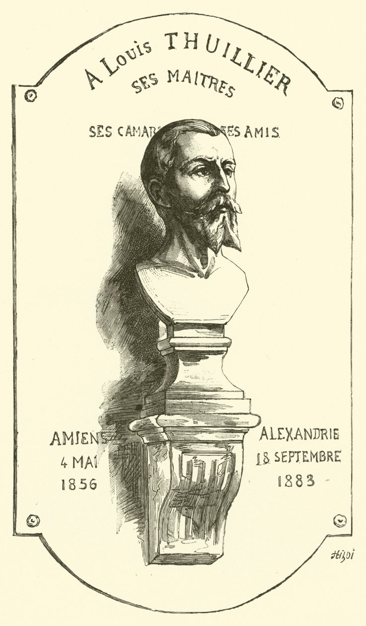 Do Louisa Thuilliera, jego mistrza (grawerunek) autorstwa French School