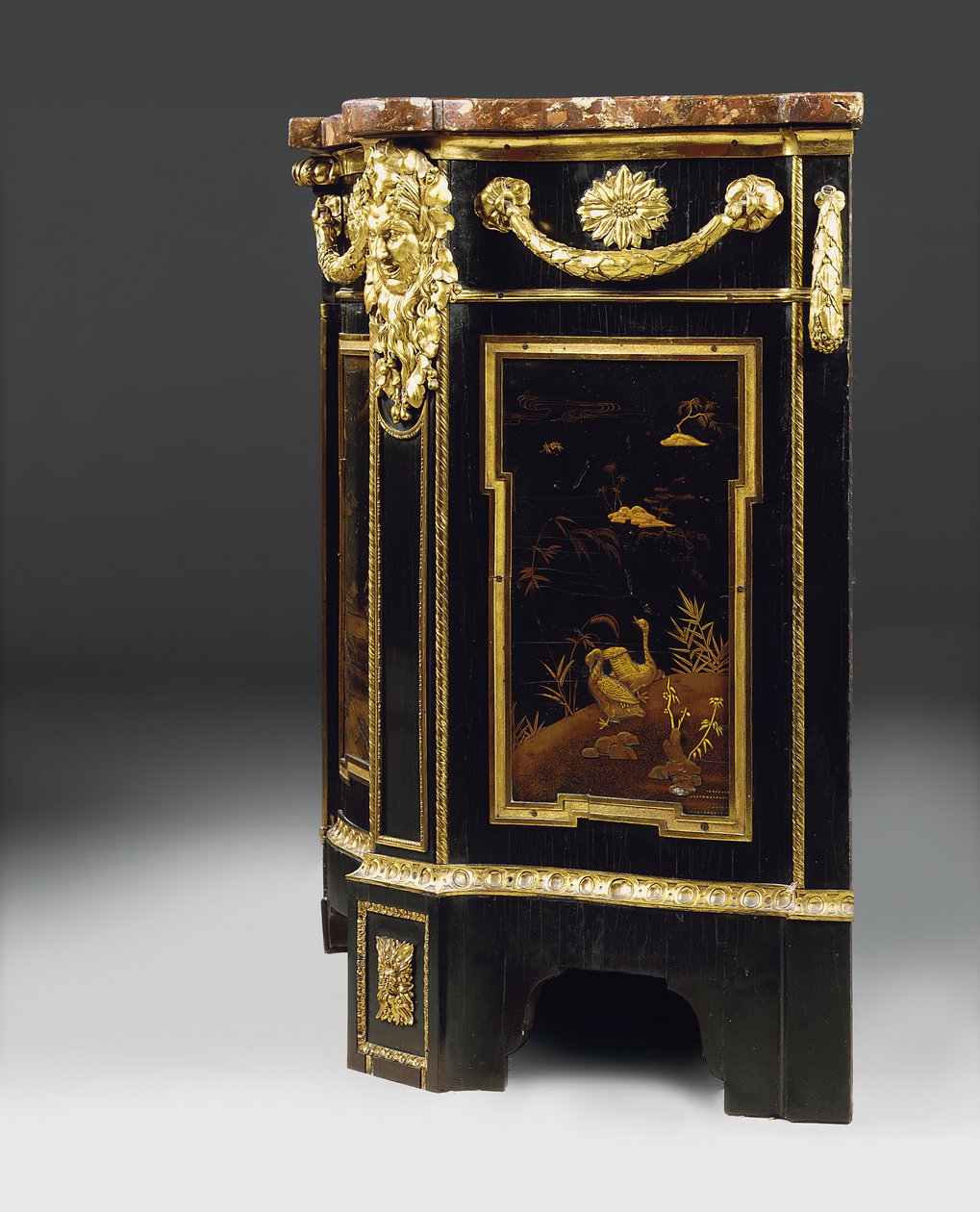 Późna komoda Ludwika XV, ok. 1763-70 autorstwa French School