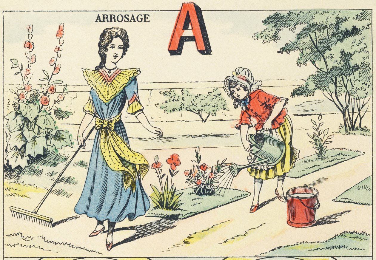 Odp.: podlewanie autorstwa French School