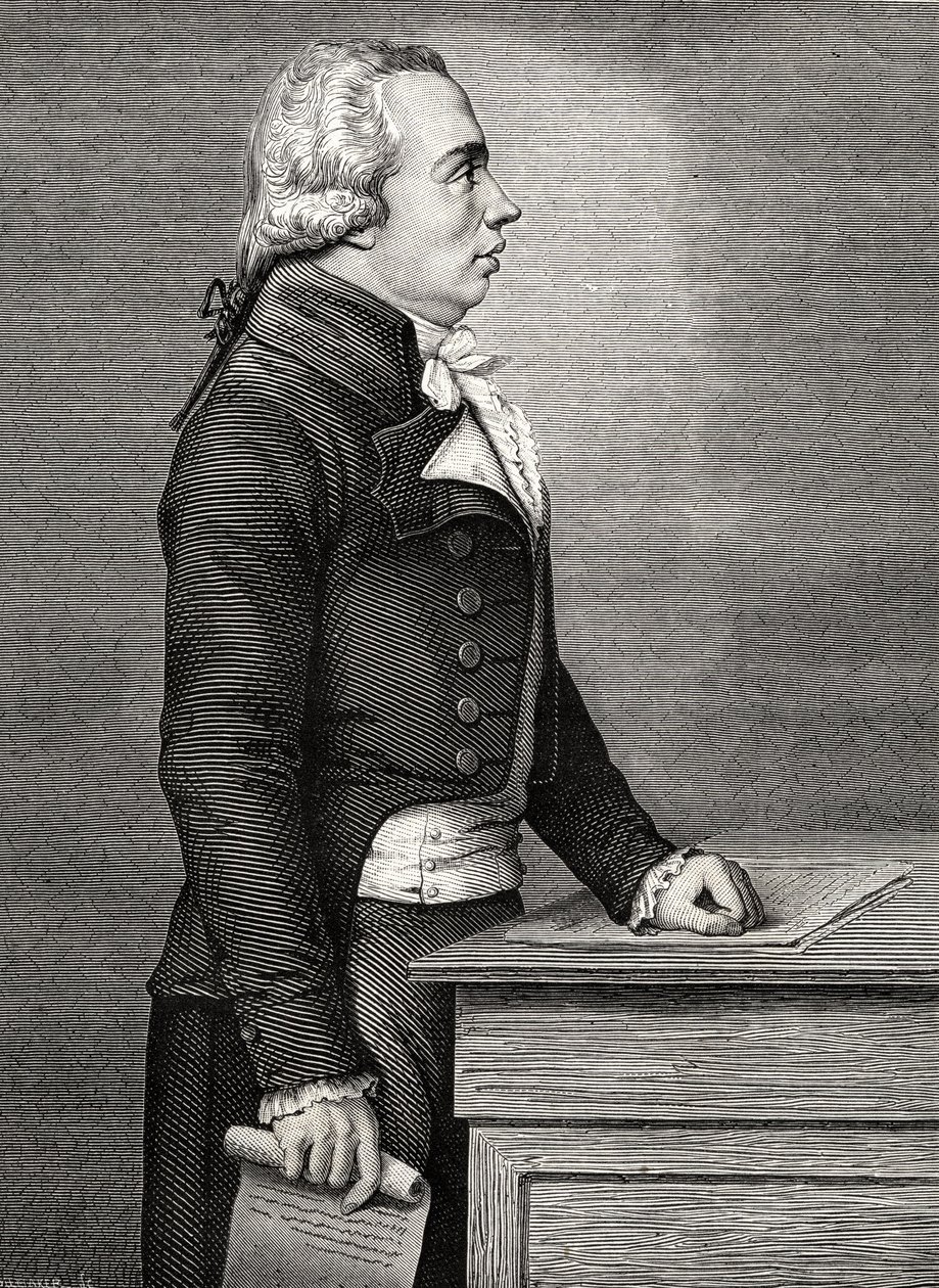 Adrien Marie Legendre, z „Histoire de la Revolution Francaise” Louisa Blanca (1811-82) autorstwa French School