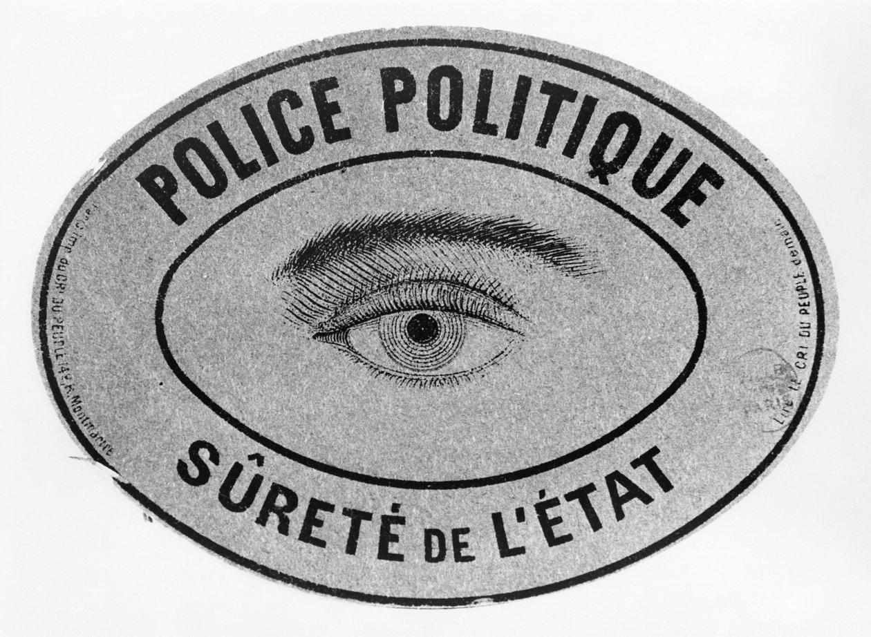 Ogłoszenie prawdopodobnie opublikowane w gazecie Le Cri du Peuple skonfiskowane przez policję, 1886 r. autorstwa French School