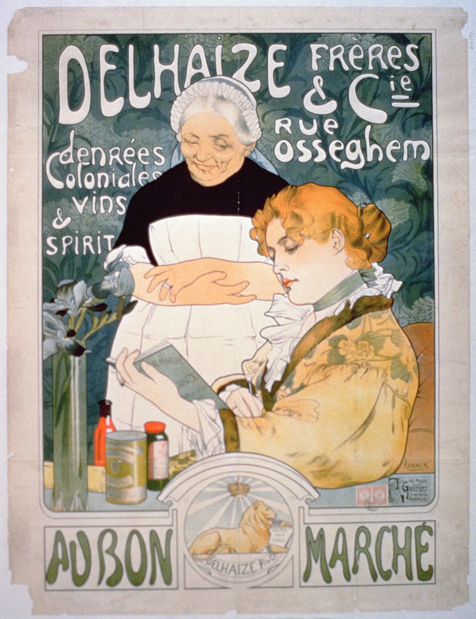 Reklama Delhaize, Brothers and Co. na Bon Marche autorstwa French School