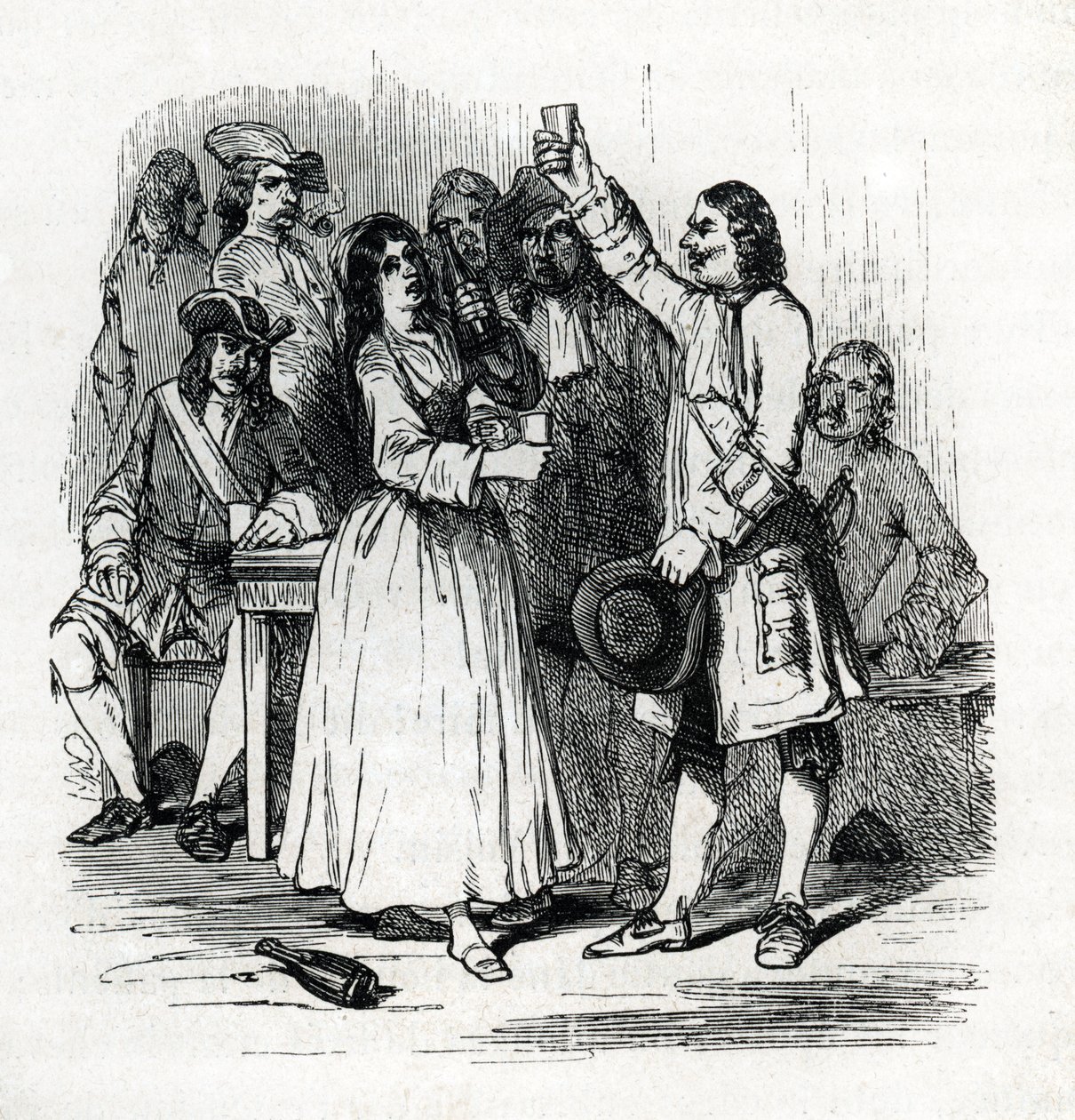 Afera trucizn (rycina) 1846 autorstwa French School