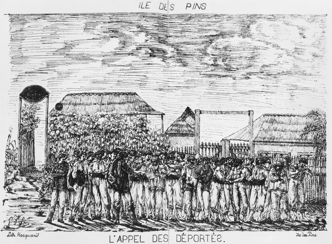 Album Isle of Pines, Apel deportowanych, 1878-79 autorstwa French School