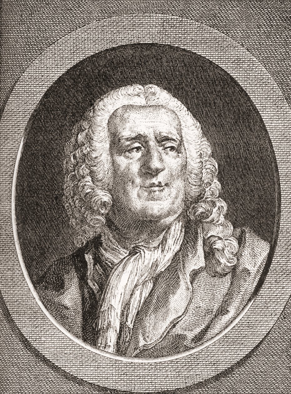 Alexis Piron, 1689 1773. Francuski epigramatyk i dramaturg. Z Les Heures Libres opublikowanego w 1908 roku. autorstwa French School
