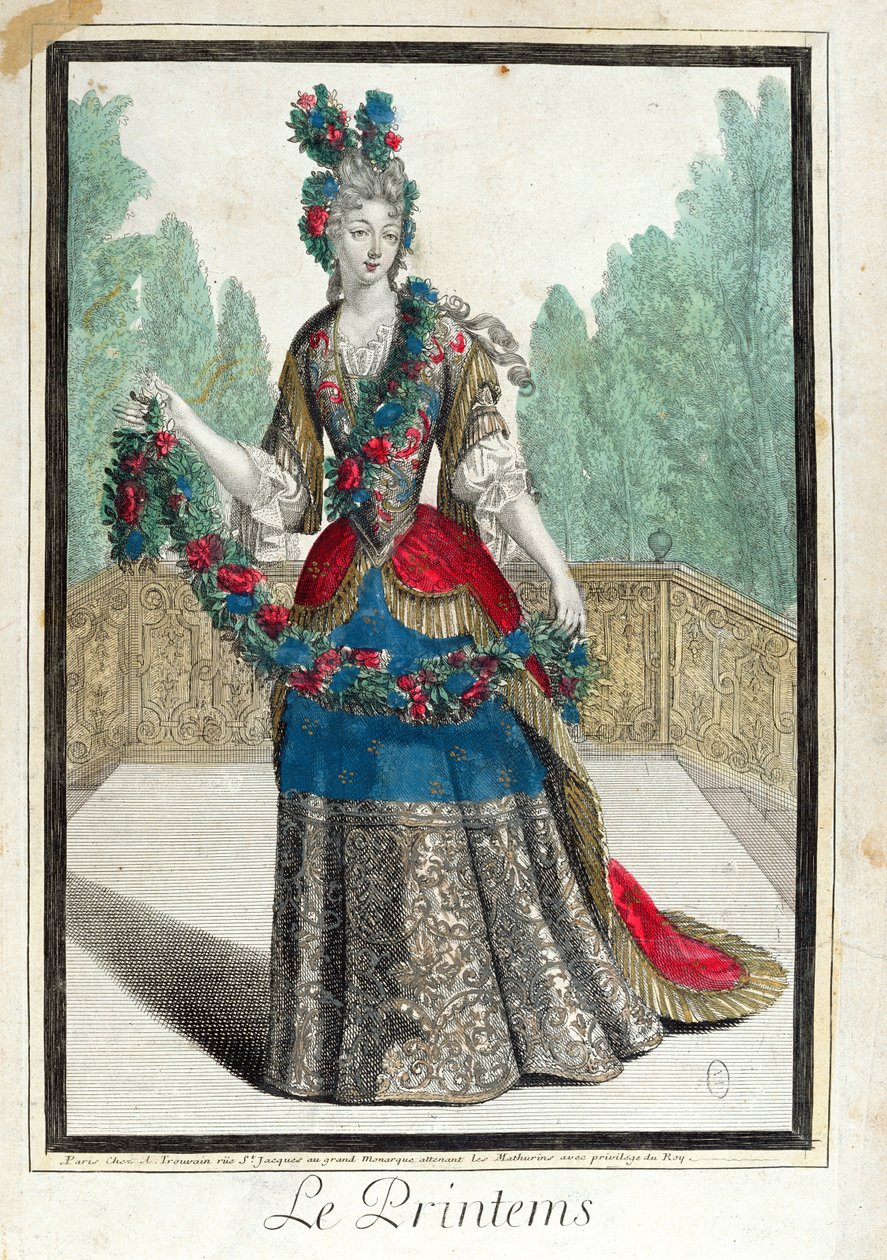 Alegoria wiosny autorstwa French School