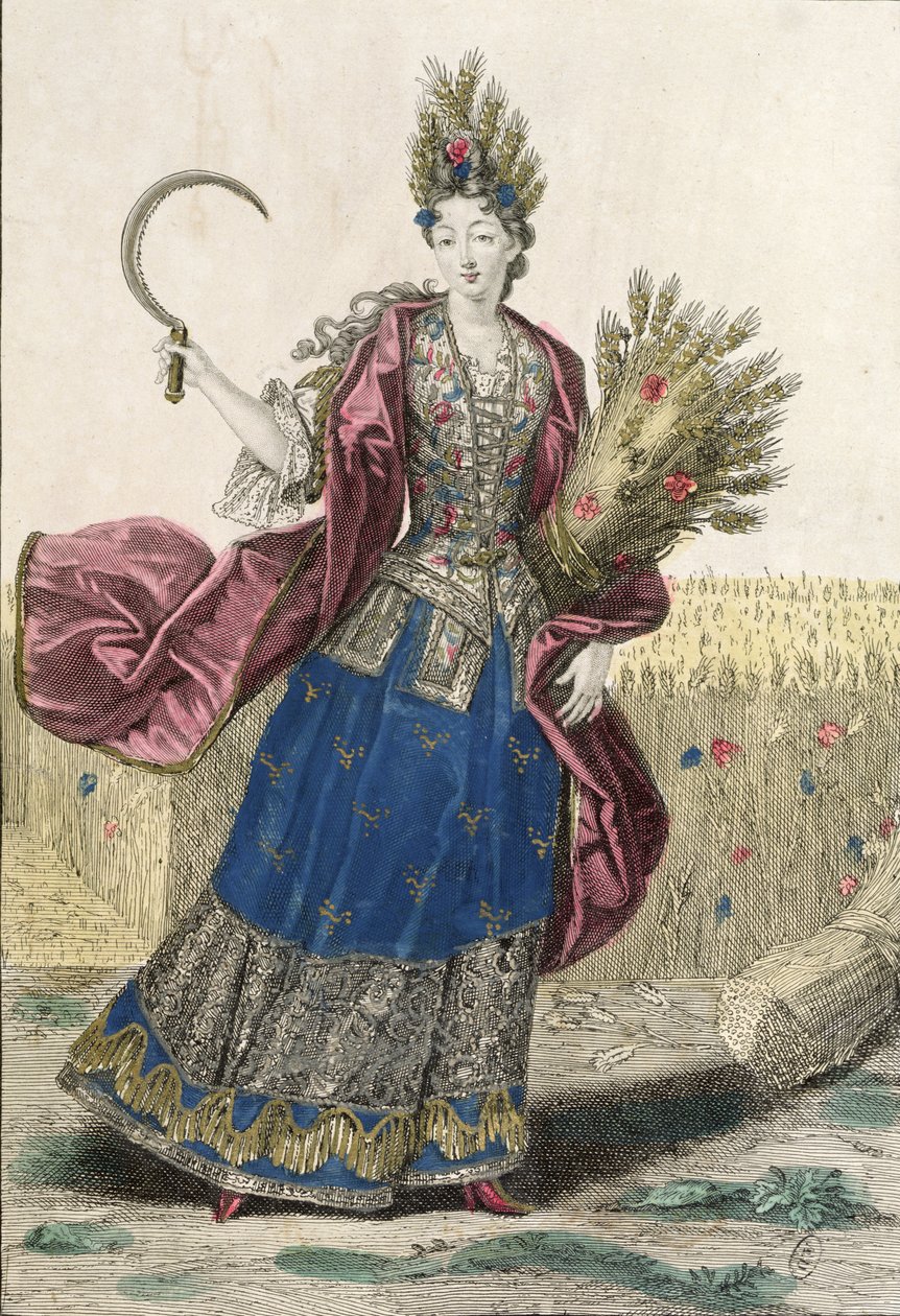 Alegoria lata autorstwa French School