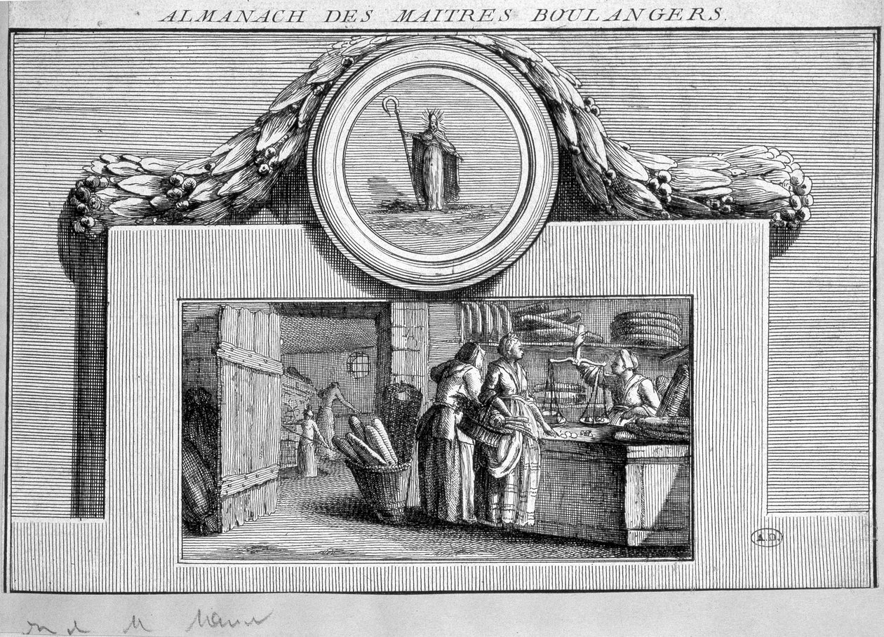 Almanach mistrzów piekarskich, Francja autorstwa French School