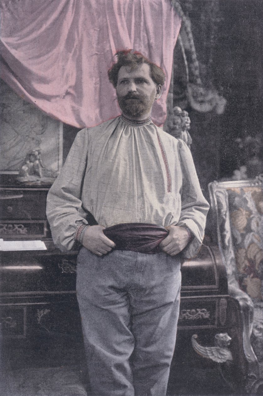 Alphonse Mucha (1860-1939) z La Revue Illustre, 15 lipca 1899 autorstwa French School