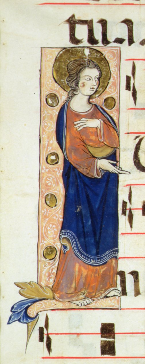 Apostoł, prawdopodobnie św. Jan, ok. 1320 autorstwa French School