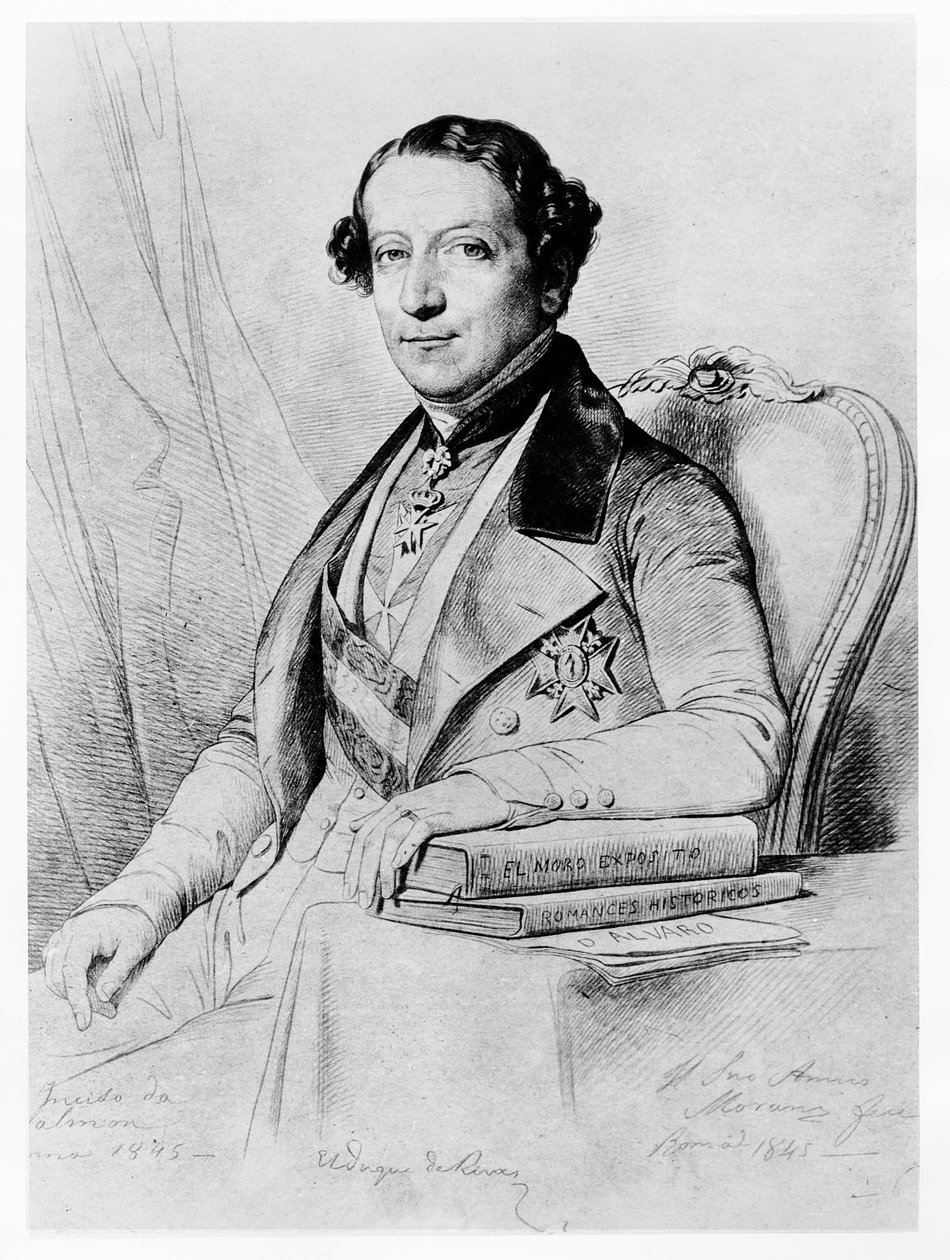 Anioł de Saavedra Rivas autorstwa French School