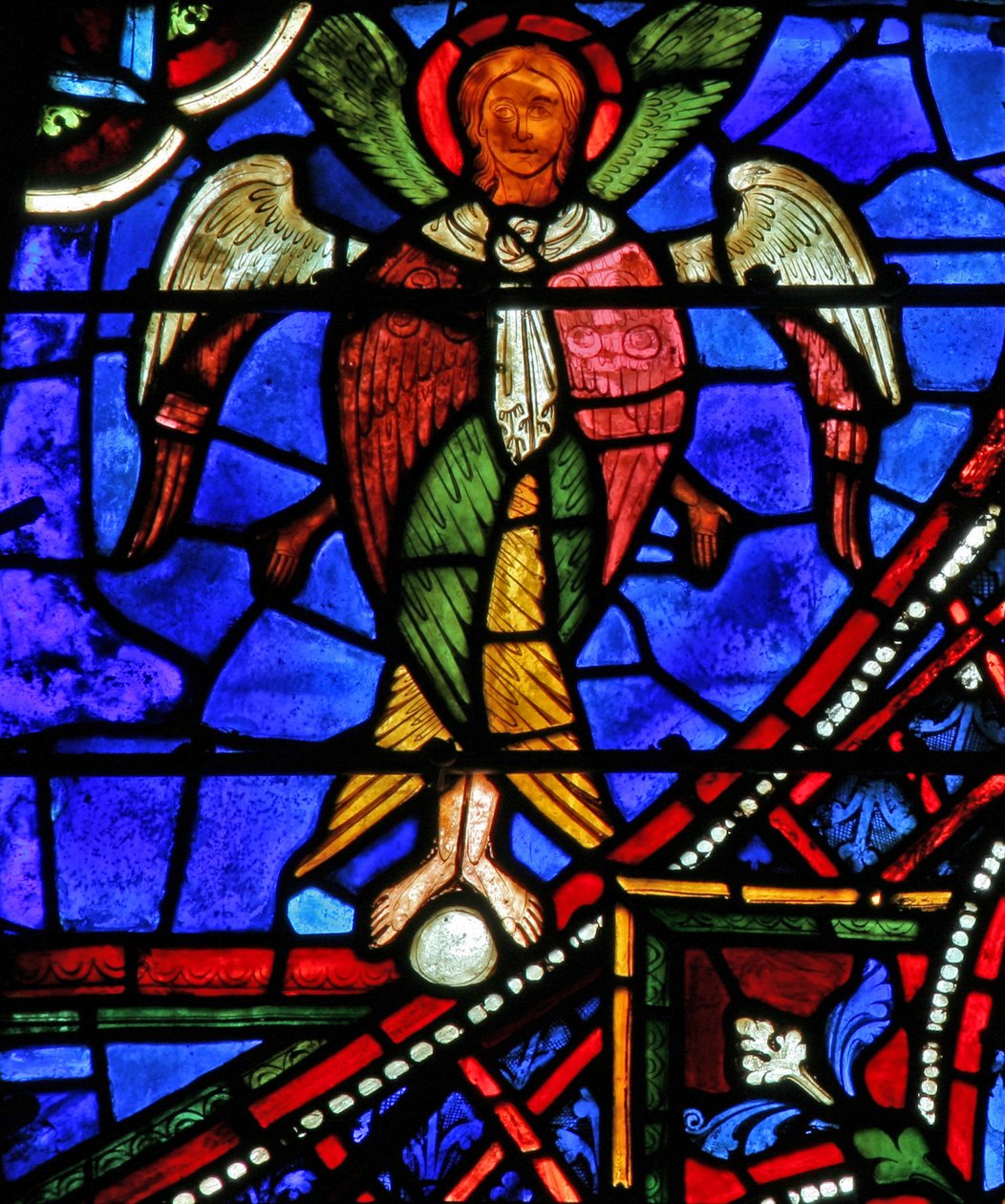 Hierarchia anielska: cherubin (w36) autorstwa French School